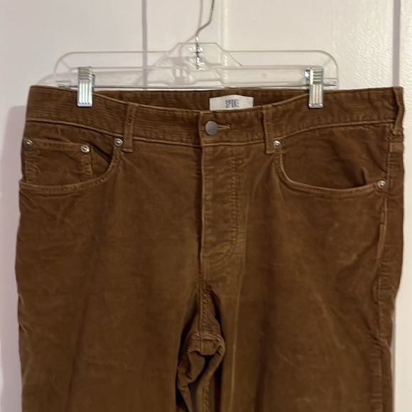Spoke men’s Five corduroy brown jeans size 36 build B - Picture 2 of 8